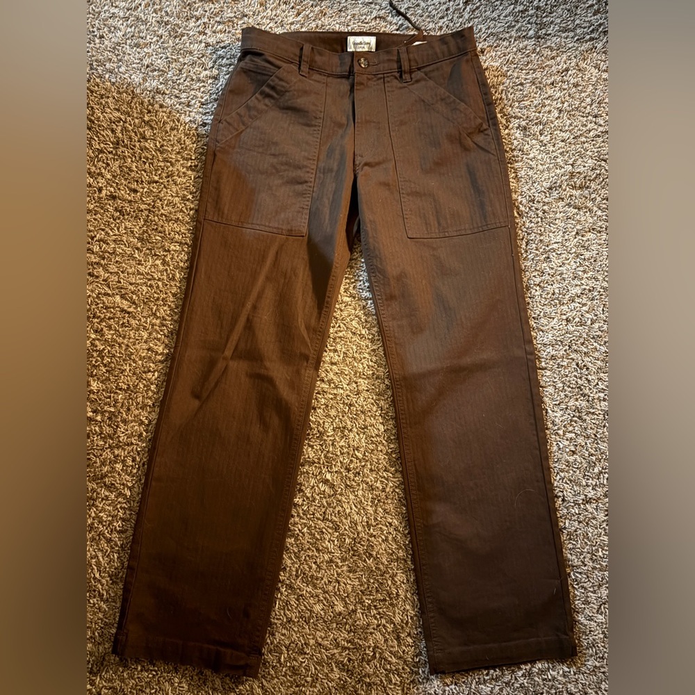 Goodfellow & Co Brown Cargo Pants Durable Cotton